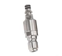 Puupaa Ensemble d'adaptateurs à connexion rapide pour nettoyeur haute pression de 1,9 cm en acier inoxydable - Connecteur mâle femelle pour nettoyeur haute pression Karcher (A)