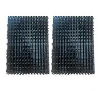 Puupaa RCX26008 Brosse à rouleau pour Hayward pour Shark VAC pour Tiger pour robot de piscine Shark, robuste pour construction en TPU, compatible avec RC9740, RC9742, RC9956CC (2 pièces)