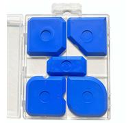 PUXZYAX Kit de calfeutrage et de finition avec 5 bâtonnets de silicone,B | formes différentes - Ensemble d'outils pour mastic silicone - 5 pièces