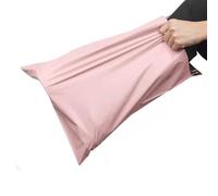 PUYUNA Sac de courrier Rose 50 pièces, for enveloppes Express, Sacs Rangement, Sac, d'expédition, Pochette d'emballage en Plastique Auto-scellante