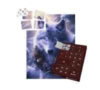 puzzleYOU : Calendrier de l'Avent | « Loup de Noël dans la forêt hivernale »