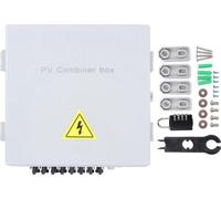PV-Combinerbox pour disjoncteur CC solaire à 8 branches avec fusible à courant nominal de 10 A pour les installations solaires hors réseau (80 A)