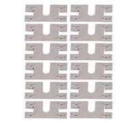 PV Conducteur Joint, 100 Pièces Ensemble | Acier inoxydable 304, adapté aux installations, conduction de courant