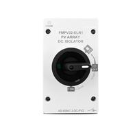 PV DC 1200V 32A M25 threaded holes IP66 Waterproof Solar Rotating Isolator Rotary Switch Disconnector Photovoltaic Outdoor EKFBQBGW