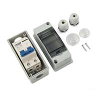 PV Module Commutateur de collecteur Commutateur CC avec boîte de jonction 2 broches IP65 M20 Presse-étoupe pour système solaire 10A-40A (DC12-240V-16A)