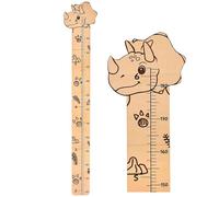 PVC Growth Chart, Kids Height Measuring Chart, Wall Mounted PVC Height Record Ruler, Animal Cartoon Height Measurement for Kids, Perfect for Wall Display and Measuring Children’s Growth