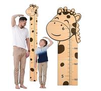 Pvc Growth Chart, Wall Mounted Ruler, Animal Cartoon Design, Height Measurement Tool, Versatile Perfect for Kids, Fun and Educational Home Decor, Tracking Growth