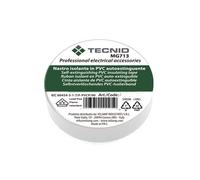 PVC Insulation Tape 0.13mm Thickness 15mm x 10m white VDE Certified Waterproof Heat Resistant Self Adhesive Perfect for repairing bonding electrical work