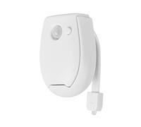 Pvczool Capteur de SièGe de Toilette Veilleuse LumièRe de Toilette -éClairage éTanche pour Cuvette de Toilette Lampe à LED WC LumièRe de Toilette