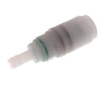 PVDF DN 7.2 Manchon d'accouplement 9 mm Pilier de tuyau