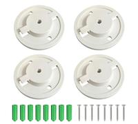 Pvgbmxf Lot de 4 Supports Caméra 55 mm pour C200, C210, IPC40C | IPC42C, TPC42EW,Socle en Matériau Composite Renforcé Anti-Vibration | pour Caméra de Surveillance, Intérieur et Extérieur