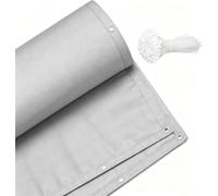 PVPQPR Brise Vue Balcon Exterieur,avec Trous et Serre Câbles,Oxford Gris | Protection UV,Anti-Déchirure & Résistant Au Vent ,écran D’intimité Pour Jardin,Balcon,Terrasse,1.1x5m