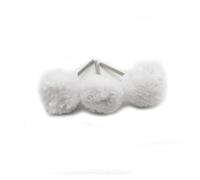 PVUVTNAHW 100 pièces bijoux meulage roue de polissage 22mm tampon à récurer polissage acier fil brosse perceuse outil rotatif accessoires(White cotton thread)