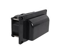 PW TOOLS Ventilateurs d'aération latéraux Super Silencieux 12V 25W, Port d'ventilation latérale, avec Grille intégrée, pour Camping-Car Caravane remorque Bateau Yacht Camping-Car, Accessoires