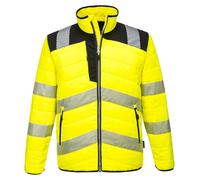 Pw3 Hi-vis Baffle Couleur : Jaune/noir Taille Xl - Portwest