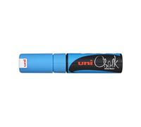 Mitsubishi Pencil Marqueur à craie PWE8K Pointe 8 mm Bleu clair