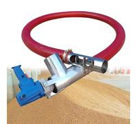 PweKzxt Pompe D'Aspiration De Grains - Convoyeur à Vis sans Fin Compact pour CéRéAles - Convoyeur Robuste à Haute Capacité D'Aspiration pour Ciment, Grains, Engrais Et Gravier 1.5M