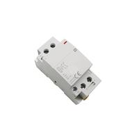 PWQBABJWL Contacteur modulaire Domestique 2P 16-100 A CA 110 V 220 V 50/60 Hz, Type Rail, 2 NO 2 NC(DC 24v,20A-2NO)