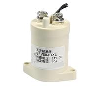 PWQBABJWL Relais de Puissance contacteur Haute Tension 5-1000 V 50 A CC SEV50ADXL, Bobine 12 V, 24 V, 36 V, 48 V, 60 V, 72 V(Coli Voltage 72VDC)