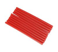 Pwshymi 10pcs / Set 11mm Colle Bâtons de Colle Thermofusible D'artisanat pour 20W Petit Pistolet électrique pour Pistolet à Colle pour Bricolage Artisanat(Rouge) Artsupplies