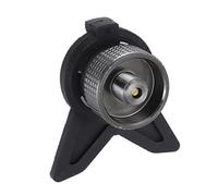 Pwshymi Adaptateur de Cartouche de Butane, Connecteurs de Cuisinière à Gaz Compacts et Légers pour le Camping et les Activités de Plein Air, 1 unité
