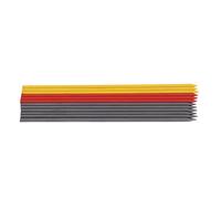 Pwshymi Kit de Recharge de Crayon de Charpentier, 12 Pièces HB, Kit de Recharge Mécanique à Trou Profond de 2.8mm pour la Construction du Bois Métallique