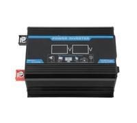 Pwshymi Kit Onduleur Solaire 300W, Système Haute Efficacité (12V à 220V) | Panneau solaire monocristallin, contrôleur 30A, écran LCD, double USB