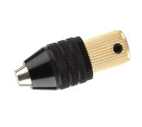 Pwshymi Mandrin Auto-serrant, Mini Accessoire de Perceuse électrique, Compact et Durable pour Outils de Polissage et de Meulage 0,3-3,4 Mm avec Matériau en Laiton et Aluminium (Ouvertures de 2,35 mm)