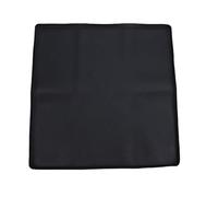 Pwshymi Mini Tapis de Réfrigérateur Antidérapant en Silicone, Poêle D'égouttement étanche avec Bords Surélevés pour Bols pour Animaux de Compagnie 19,69x19,69x0,59 Pouces (Noire)