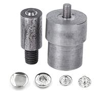 Pwshymi Oeillet Perforateur en Acier, Matrice d’oeillets Perforateur D'oeillets Poinçon pour Presse à Oeillet pour Cuir, Bagages (5,0 mm)