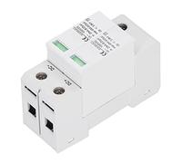 Pwshymi Protecteur de Surtension CC 1 000 V, Protection Contre Les (2P) | PC ignifuge, installation facile, indice IP20, compatible rail 35 mm