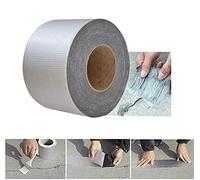 PXAMORTEL Rouleau de ruban en feuille d'aluminium Rouleau de ruban adhésif imperméable en caoutchouc butyle, feuille d'aluminium, for réparation, plusieurs tailles(5cm*5m)