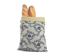 PXAMORTEL Sac à Pain réutilisable en Lin Sac à Pain en Lin avec Fermeture éclair et Fermoir en Forme de L Multicolore réutilisable Durable sans Plastique(K)