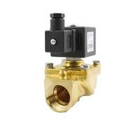 PXQCHAVLN Électrovanne 21H11K0V120 21H12K0V120 21H13K0V190 21H14K0V250 Électrovanne 24V 220V 12V for Eau, pétrole, gaz(Dc24)