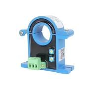 PXQCHAVLN Transmetteur de capteur de courant Hall DC24 V Sortie analogique DC 4-20 mA DC0-1500 A Boucle ouverte sans contact (entrée DC 0-150 A)