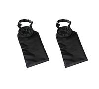 PYBYCEGNZK Poubelle De Voiture Poubelle De Voiture Noire Sac Étanche Pour Petit Isotherme Anti-fuite Avec Poche Latérale Poubelles Véhicule(B-2pcs)