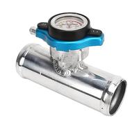 Pyhodi Bouchon de Goulot de Remplissage de Tuyau de Radiateur en Ligne, Remplissage de Liquide de Refroidissement de Radiateur, Bouchon de Radiateur avec Kit de Conduite d'eau en T, 38