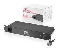 Prise multiple Pyle protection contre les surtensions, multiprise avec rallonge 2m - Prise de distribution protection contre les surtensions avec 7 prises