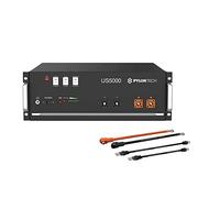 Pylontech 1x Batterie LiFePO4 US5000 4,8kWh avec kit de câbles de connexion pour onduleur