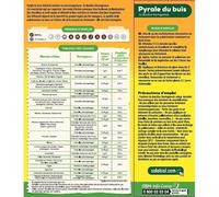 Pyrale du Buis SOLABIOL Delfin® Jardin Bacillus Thuringiensis 6x2.5g