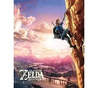 Pyramid Cadre Mural Zelda Breath of Wild 3D Lenticulaire Climbing, 29cm x 24cm