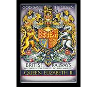 Pyramid Generic God Save The Queen 30 x 40 cm Objet Souvenir