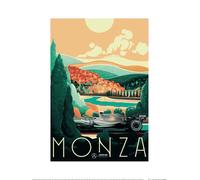 Pyramid International Affiche Formule 1 - Monza - Art Print - 30x40cm
