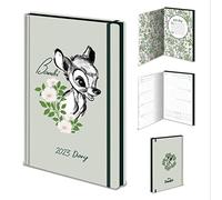 Pyramid International - Agenda semainier 2023 Bambi, couverture rigide, format A5, produit officiel, multicolore - SR74093
