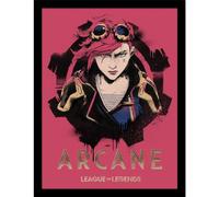 Pyramid International Arcane Vi Affiche encadrée de collection 30 x 40 cm sous licence officielle League of Legends Taille unique
