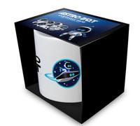 Pyramid International Astro Bot (icône du bateau) Tasse blanche à dosettes 315 ml - Tasse à collectionner en céramique sous licence officielle