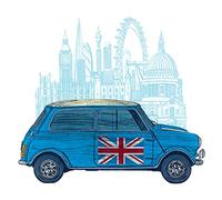 Pyramid International Barry Goodman (Mini London) 40 x 50 cm Toile Imprimée