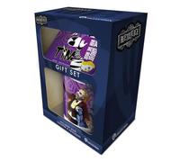 Pyramid International Beetlejuice Coffret cadeau avec tasse, dessous de verre et porte-clés « The Ghost with The Most » - Tasse de 312 ml - Excellent objet de collection pour les fans - Taille unique