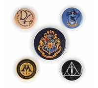 Pyramid International BP80485 Harry Potter - Badges de Poudlard - Multicolore, 10 x 12,5 x 1,3 cm