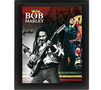 Pyramid International - Cadre Bob Marley - Effet 3D - 25 x 20 cm - Licence Officielle